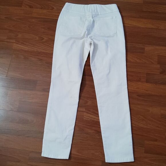 NWOT Soft Surroundings The Ultimate Pull On Ankle High Waist Leggings XS White - Picture 3 of 12